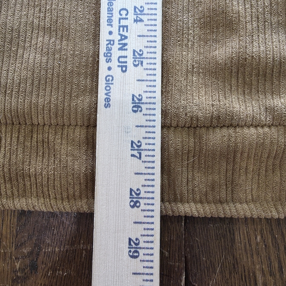 Men's Corduroy Bomber Jacket with Sherpa Collar - Brown - 2XL - Picture 9 of 11